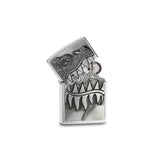 Zippo Brushed Chrome Dragon Mouth Lighter