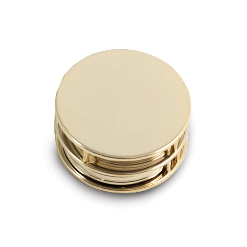 Gold Plated Paperweight with Fold-Out 3x Magnifier and Compass
