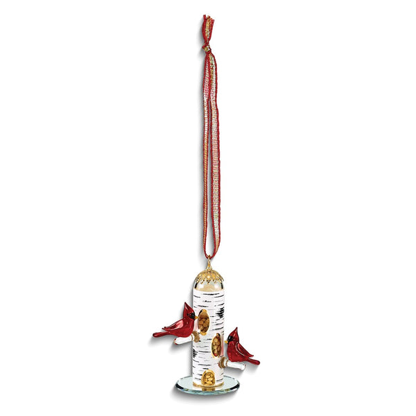 Glass Baron Cardinal's Delight Glass Figurine Ornament
