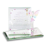 FOLLOW YOUR DREAMS. Fairy Handcrafted Glass Figurine