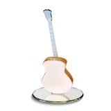 Acoustic Guitar Handcrafted Glass Figurine