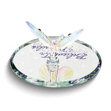 BELIEVE IN MIRACLES Butterfly Handcrafted Glass Figurine