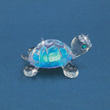 Blue Turtle Handcrafted Glass Figurine