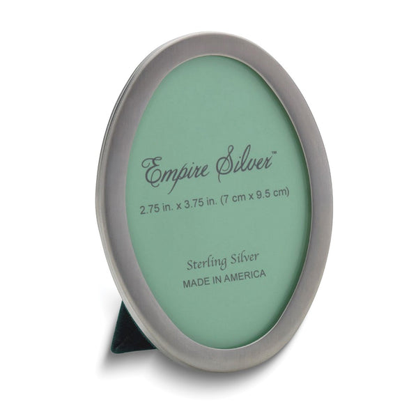Empire Sterling Silver 2.75x3.75 Oval Frame