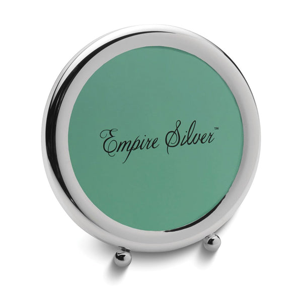 Empire Sterling Silver 3.75 Inch Round Frame