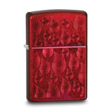 Zippo Candy Apple Red Iced Flame Lighter