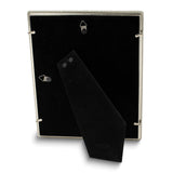 Silver-tone Beaded Edge Metal 8x10 Frame