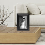 4x6 Classic Detailed Black Frame