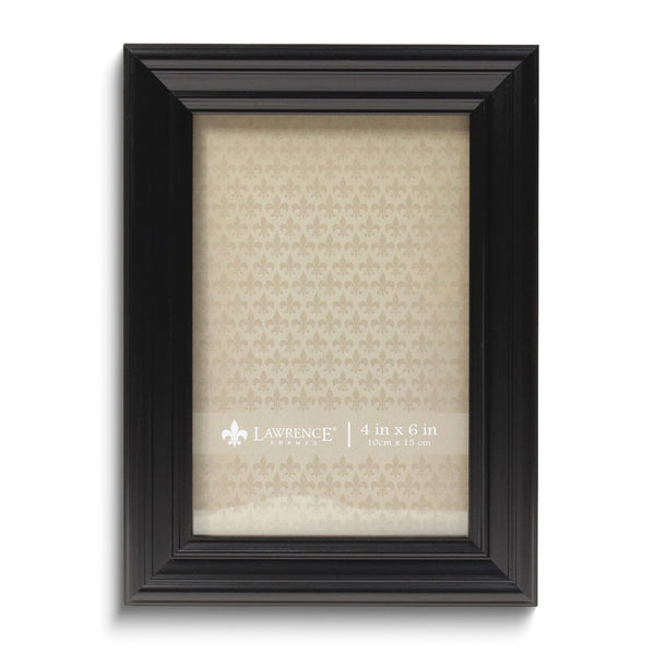 4x6 Classic Detailed Black Frame