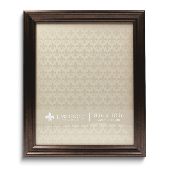 8x10 Classic Detailed Oil Rubbed Bronze Finish Polystyrene Frame