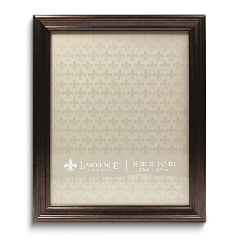 8x10 Classic Detailed Oil Rubbed Bronze Finish Polystyrene Frame