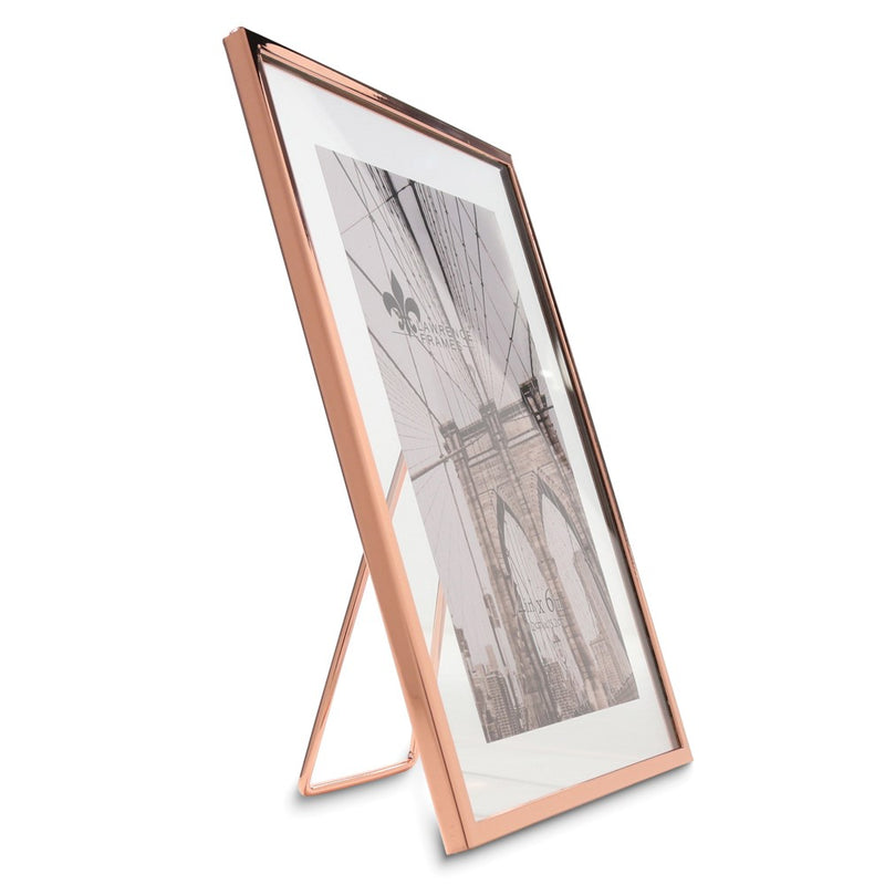 4x6 Garett Copper-tone Metal Float Frame