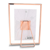 5x7 Garett Copper-tone Metal Float Frame