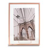 5x7 Garett Copper-tone Metal Float Frame