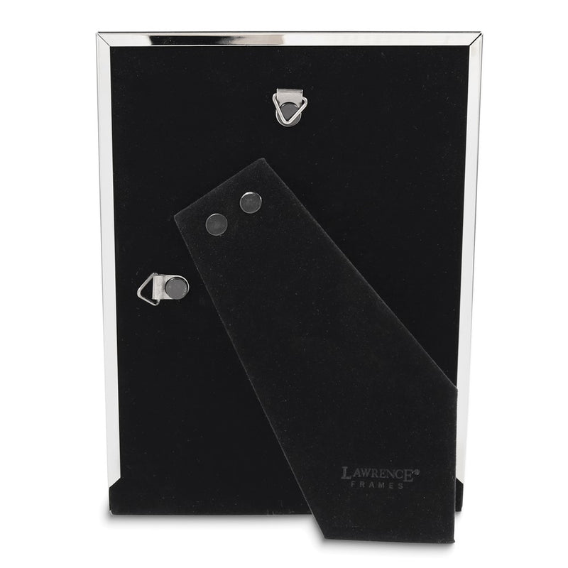 5x7 Flat Silver-tone Metal Frame