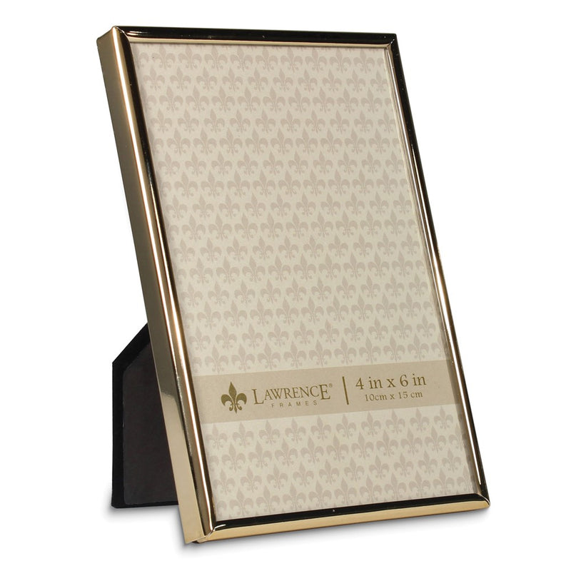 4x6 Simply Gold-tone Metal Frame