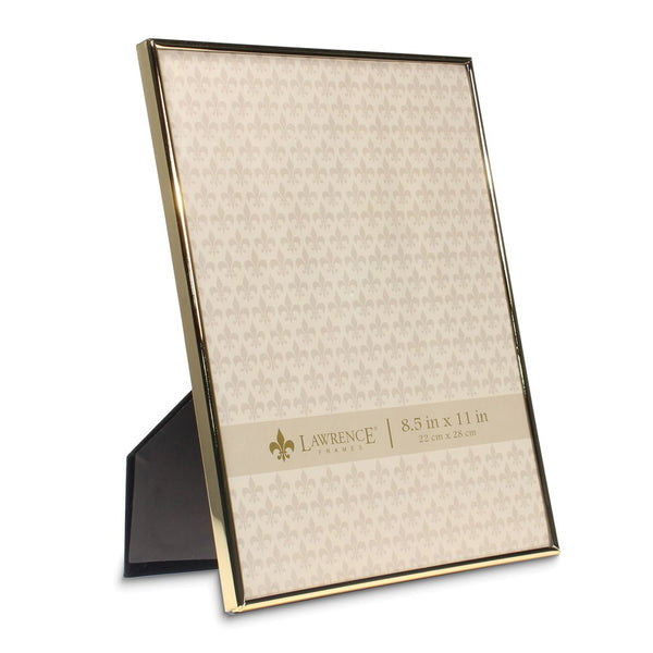 8.5x11 Simply Gold-tone Metal Frame