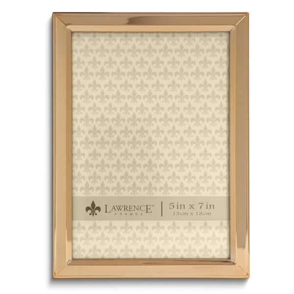 5x7 Gold-tone Metal Classic Beveled Frame