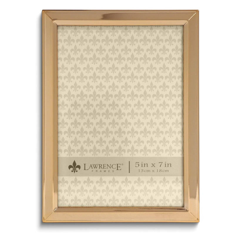 5x7 Gold-tone Metal Classic Beveled Frame