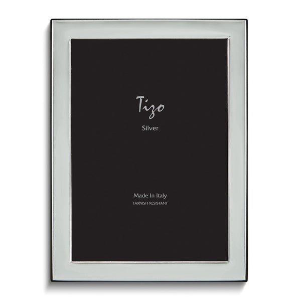 Silver-plated Plain 4x6 Frame