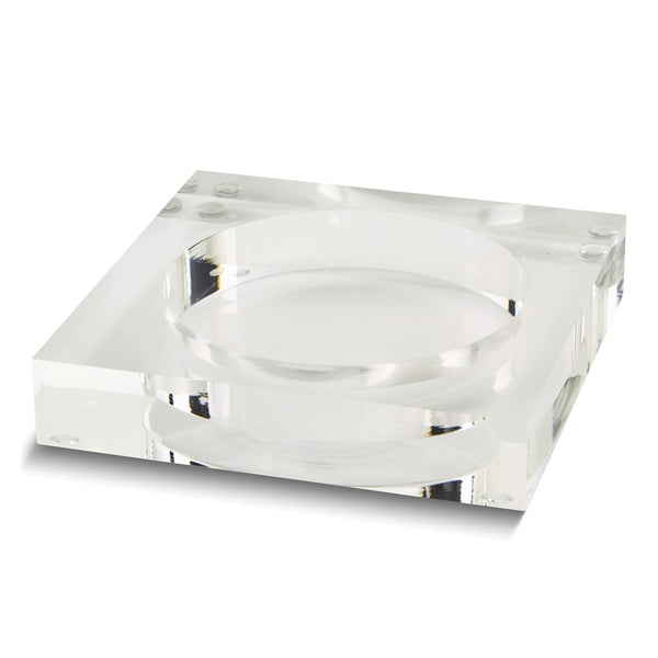 Square Acrylic Wine Bottle Coaster