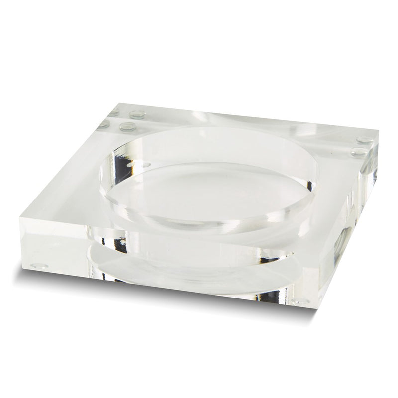 Square Acrylic Wine Bottle Coaster