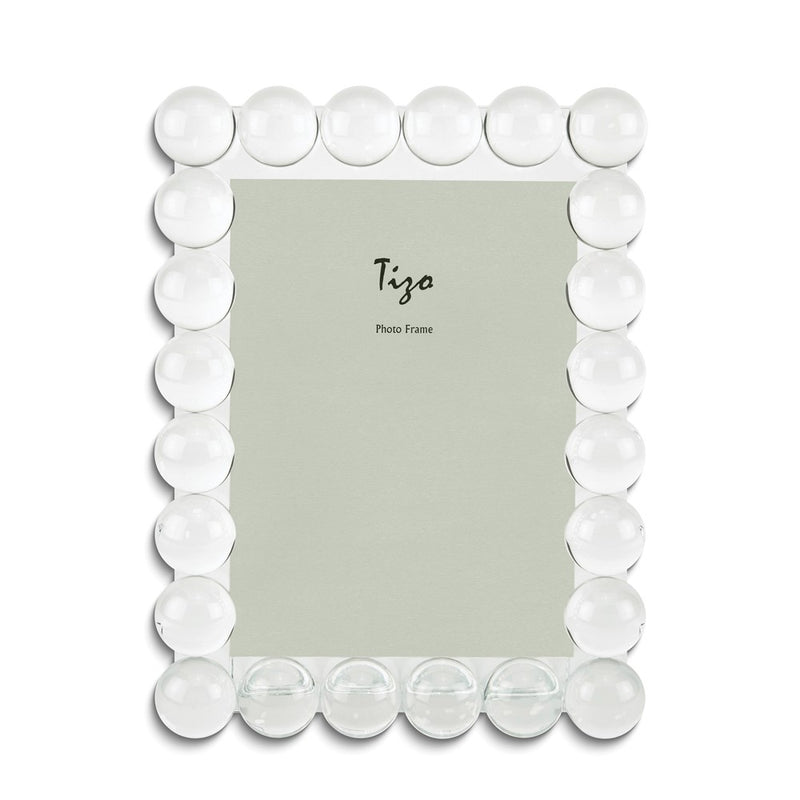 Crystal Glass 4x6 Bubble Frame