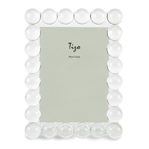Crystal Glass 5x7 Bubble Frame
