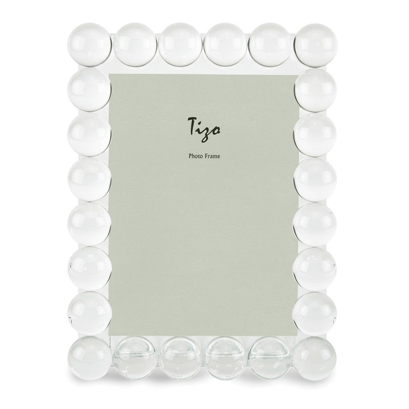 Crystal Glass 5x7 Bubble Frame