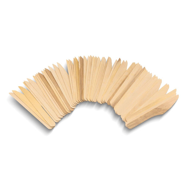 150-Piece Disposable Eco-friendly Wooden Knives