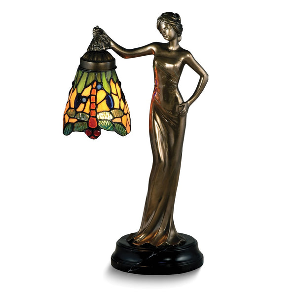 Dale Tiffany Ariana 9x16.5 Sculpture Lamp
