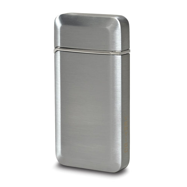 Vertigo Falcon Satin Chrome Single Flame Lighter with All Metal Housing