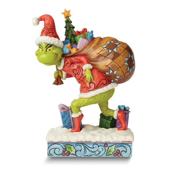 The Grinch by Jim Shore Grinch Tip Toeing Figurine