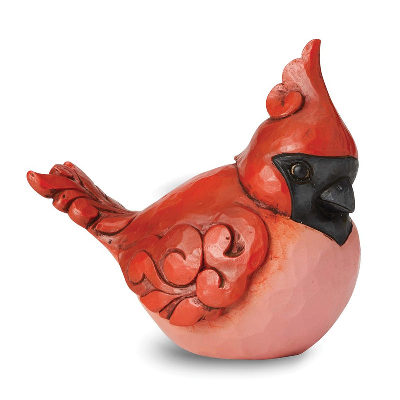 Jim Shore Heartwood Creek LUCK IS IN THE AIR Cardinal Figurine