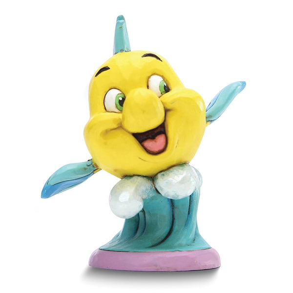 Disney Traditions by Jim Shore GO FISH Flounder Personality Pose Figure