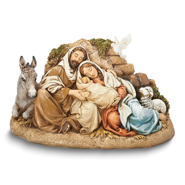 Joseph's Studio Polyresin Restful Holy Family Figurine