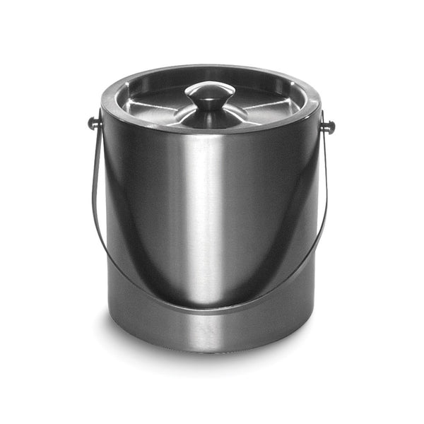 Stainless Steel Doublewall Insulated 3 quart Ice Bucket with Lid
