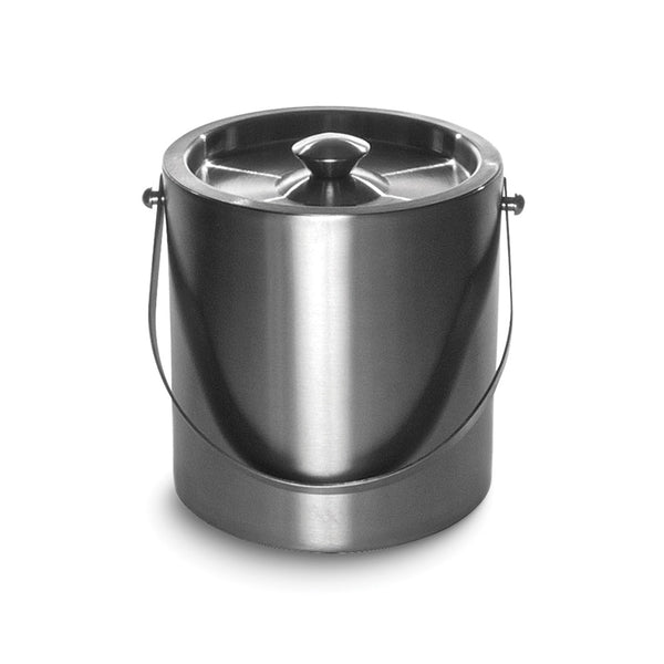 Stainless Steel Doublewall Insulated 2 quart Ice Bucket with Lid