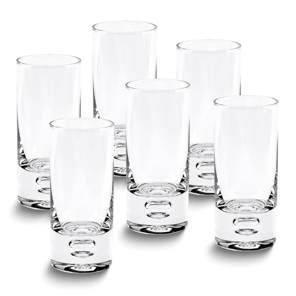 Badash Handcrafted Lead-free 6 piece Galaxy Shot Glass Set