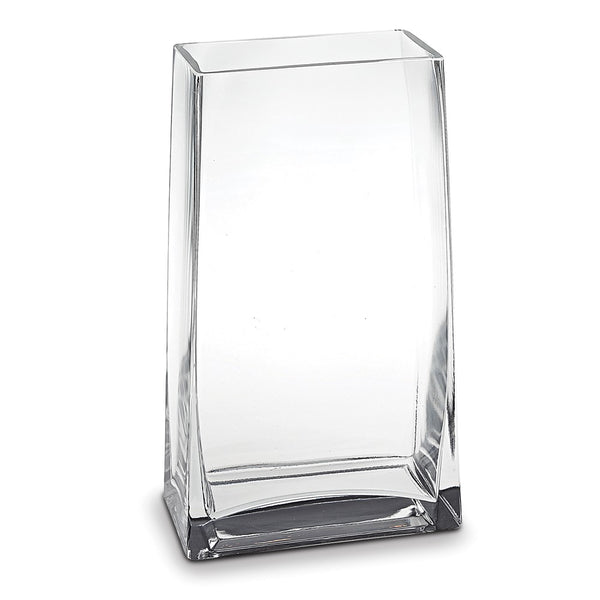 Badash Daydream Handcrafted Lead-free Crystal Rectangle Vase