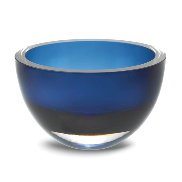 Badash Midnight Blue European Handcrafted Lead-free Crystal 6 inch Bowl