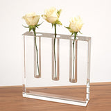 Badash Handcrafted Lead-free Crystal Three Bud Vase