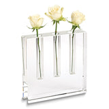 Badash Handcrafted Lead-free Crystal Three Bud Vase