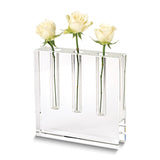 Badash Handcrafted Lead-free Crystal Three Bud Vase