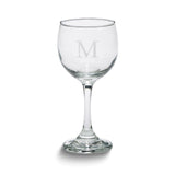 Set of 12 Glass Red Wine Goblets