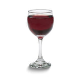 Set of 12 Glass Red Wine Goblets
