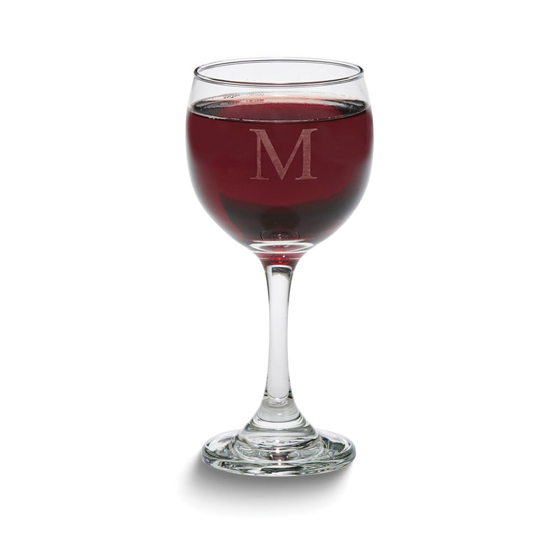Set of 12 Glass Red Wine Goblets