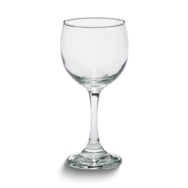 Set of 12 Glass Red Wine Goblets