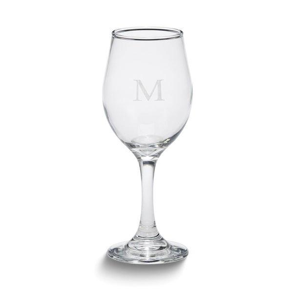 Set of 12 Glass White Wine Goblets