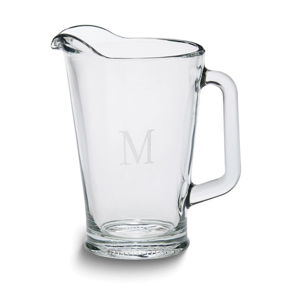Set of 6 Glass 60 ounce Beverage Pitchers
